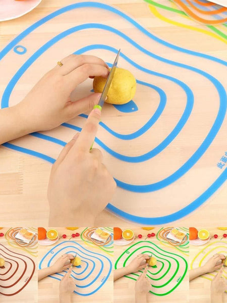 Transparent Flexible Matte Classification Cutting Board Cut Fruit